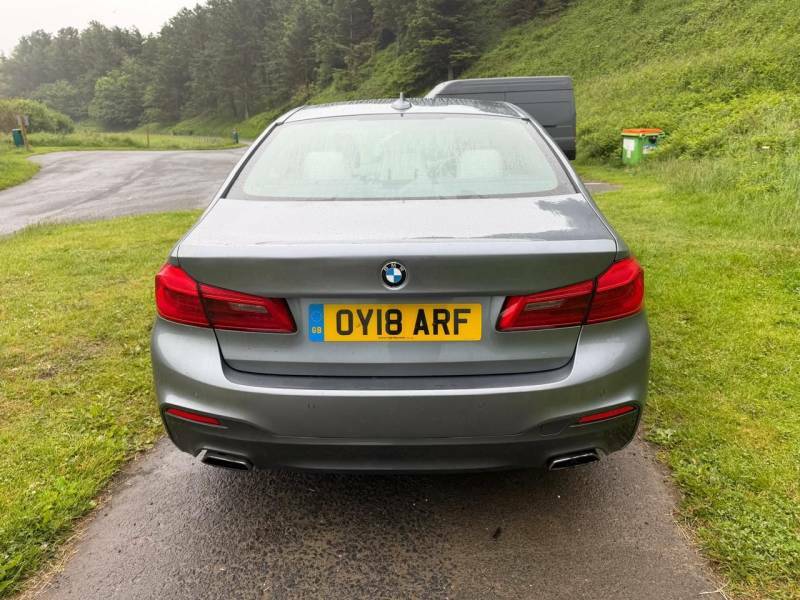 BMW 5 Series 530E M Sport Blue #5