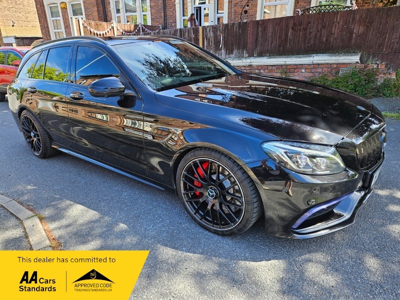 Mercedes-Benz C Class Amg C 63 S Black
