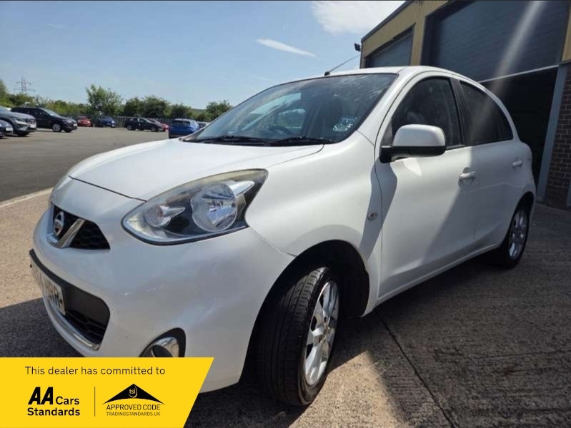 Nissan Micra 1.2 Acenta White #2
