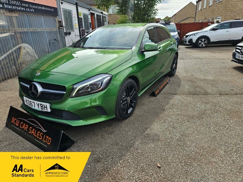 Mercedes-Benz A Class A 180 Sport Edition Green