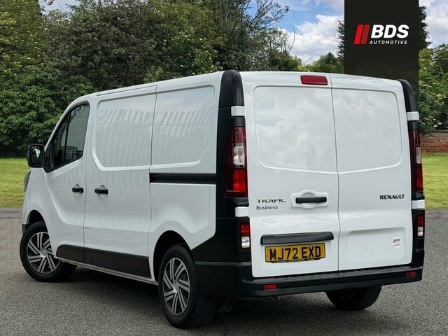 Renault Trafic 2.0 Dci Blue Sl28 Business Panel Van Ma MJ72EXD White #5