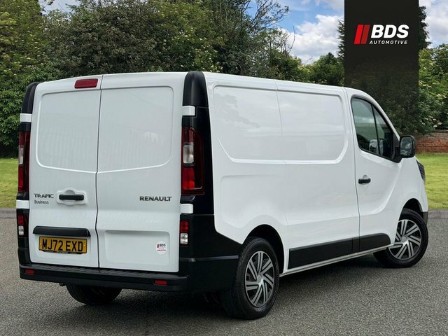 Renault Trafic 2.0 Dci Blue Sl28 Business Panel Van Ma MJ72EXD White #3