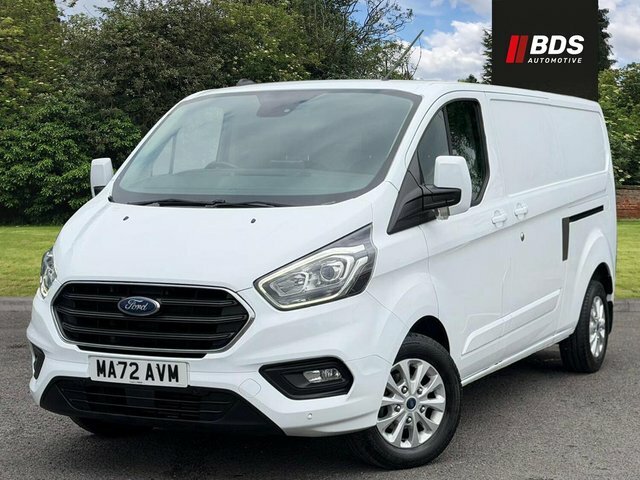 Ford Transit Custom 2.0 300 Ecoblue Limited L2 H1 Euro 6 Ss MA72AVM White #4