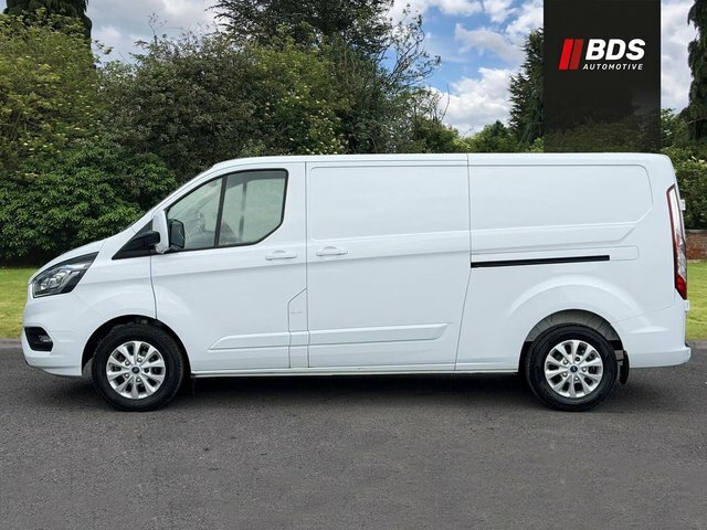 Ford Transit Custom 2.0 300 Ecoblue Limited L2 H1 Euro 6 Ss MM73CXB White #4