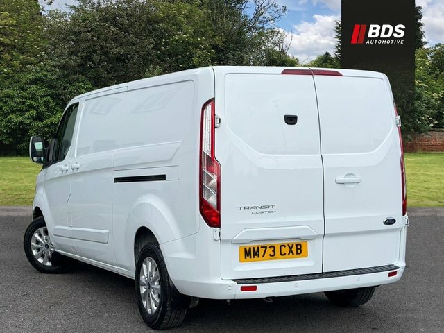 Ford Transit Custom 2.0 300 Ecoblue Limited L2 H1 Euro 6 Ss MM73CXB White #6