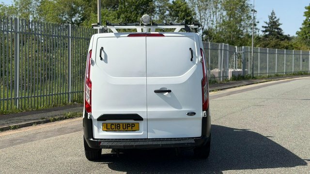 Ford Transit Custom 2.0 320 L1 H1 Euro 6 Twin Sliding Door LC18UPP White #6