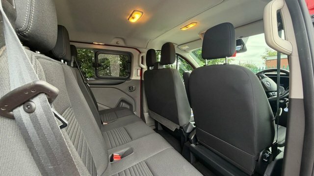 Ford Transit Custom 2.0 320 Ecoblue Limited Crew Van L2 H1 Euro 6 Ss YS22VVO Red #5