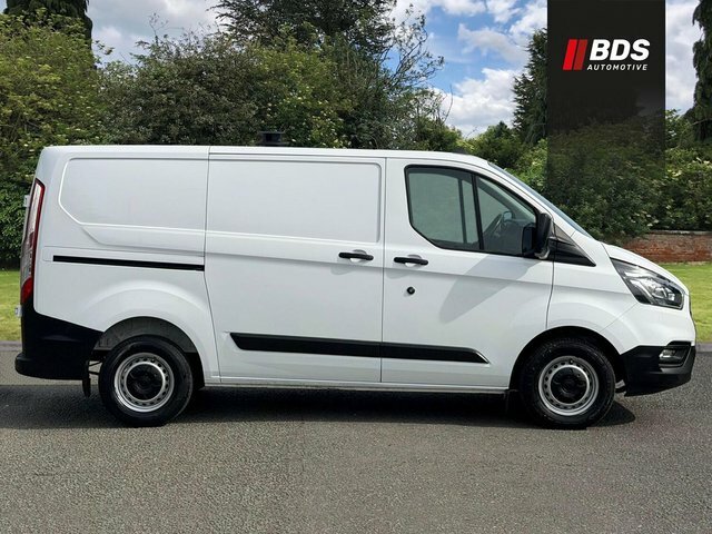 Ford Transit Custom 2.0 300 Ecoblue Leader L1 H1 Euro 6 Ss BK22NXX White #4