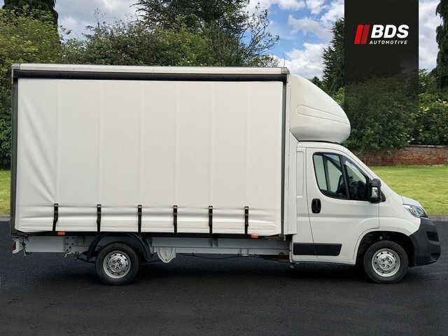 Citroen Relay 2.2 Bluehdi 35 X Curtainsider Euro 6 White #2