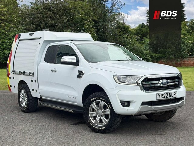 Ford Ranger 2.0 Ecoblue Limited Pickup Super Cab 4Wd Euro 6 S White