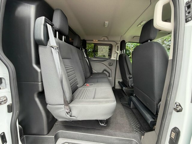 Ford Transit Custom 2.0 300 Ecoblue Limited Crew Van L2 H1 Euro 6 Ss White #5