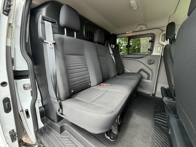 Ford Transit Custom 2.0 300 Ecoblue Limited Crew Van L2 H1 Euro 6 Ss White #6