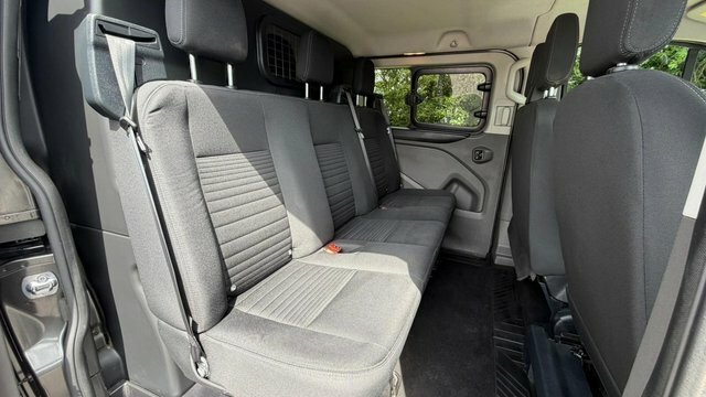 Ford Transit Custom 2.0 320 Ecoblue Limited Crew Van L2 H1 Euro 6 HW70UGY Grey #4