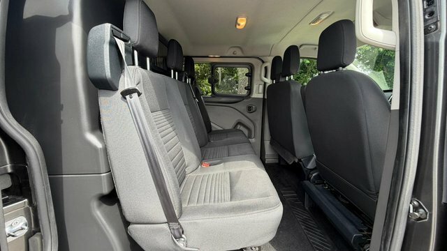Ford Transit Custom 2.0 320 Ecoblue Limited Crew Van L2 H1 Euro 6 HW70UGY Grey #6