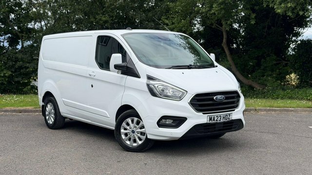 Ford Transit Custom 2.0 300 Ecoblue Limited L1 H1 Euro 6 Ss MA23HDZ White