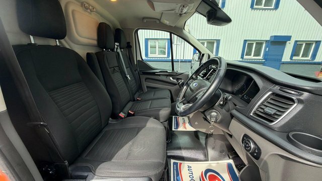 Ford Transit Custom 2022 2.0 Ecoblue 130 Bhp 350 L3 Leader Fwd Dcab T White #20