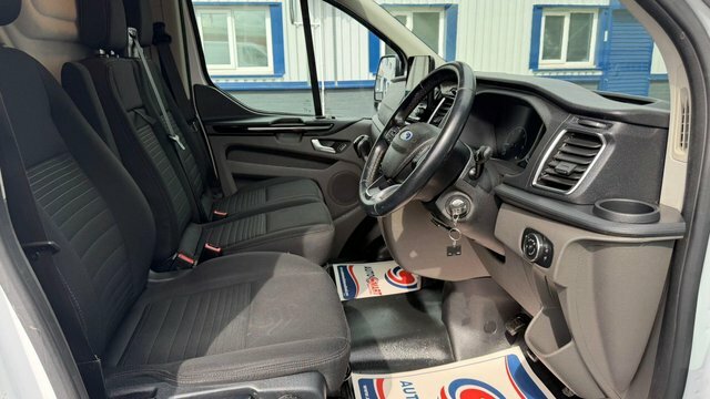 Ford Transit Custom 2022 2.0 Ecoblue 130 Bhp 350 L3 Leader Fwd Dcab T White #18