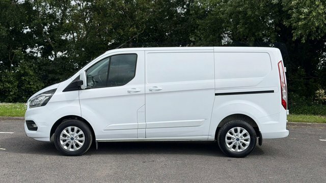 Ford Transit Custom 2022 2.0 Ecoblue 130 Bhp 350 L3 Leader Fwd Dcab T White #4