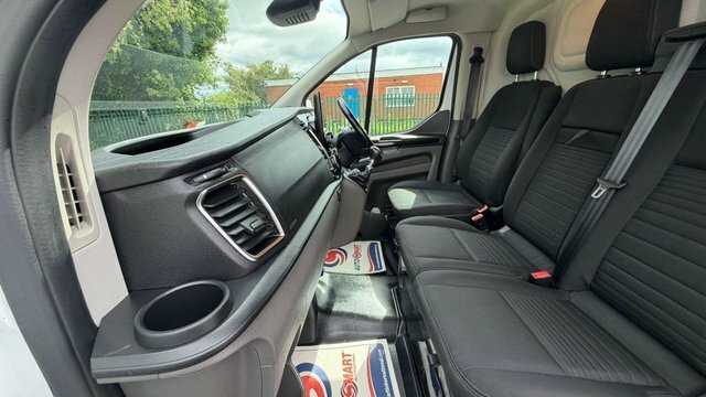 Ford Transit Custom 2022 2.0 Ecoblue 130 Bhp 350 L3 Leader Fwd Dcab T White #31
