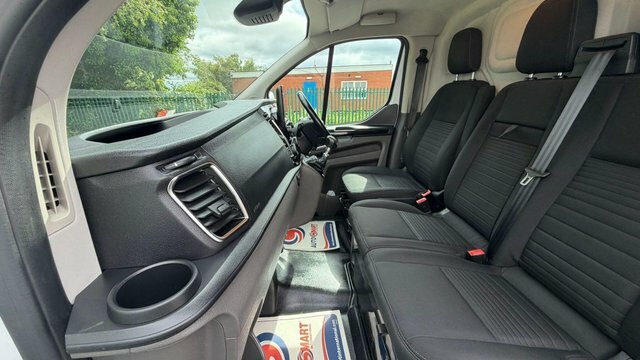 Ford Transit Custom 2022 2.0 Ecoblue 130 Bhp 350 L3 Leader Fwd Dcab T White #30
