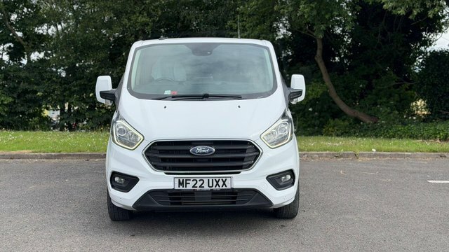 Ford Transit Custom 2022 2.0 Ecoblue 130 Bhp 350 L3 Leader Fwd Dcab T White #2