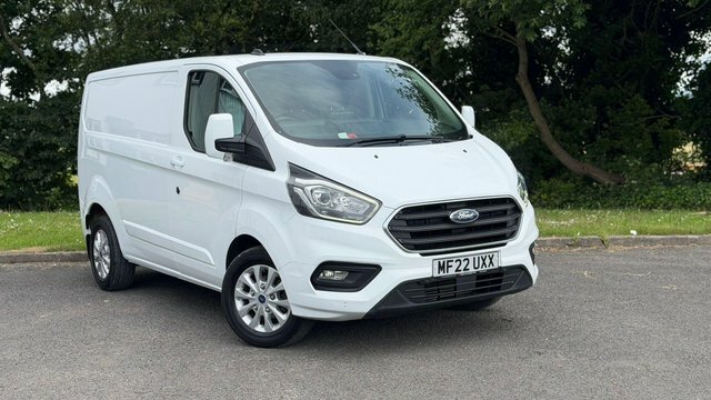 Ford Transit Custom 2022 2.0 Ecoblue 130 Bhp 350 L3 Leader Fwd Dcab T White #1