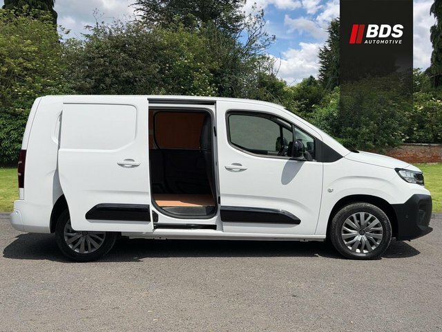 Peugeot Partner 1.5 Bluehdi 950 Asphalt Long Panel Van Lwb Euro 6 White #2