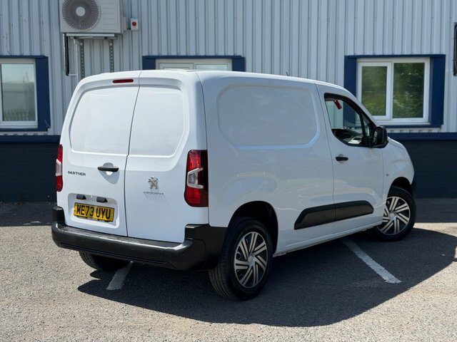Peugeot Partner 1.5 Bluehdi 1000 Professional Standard Panel Van 5 White #10