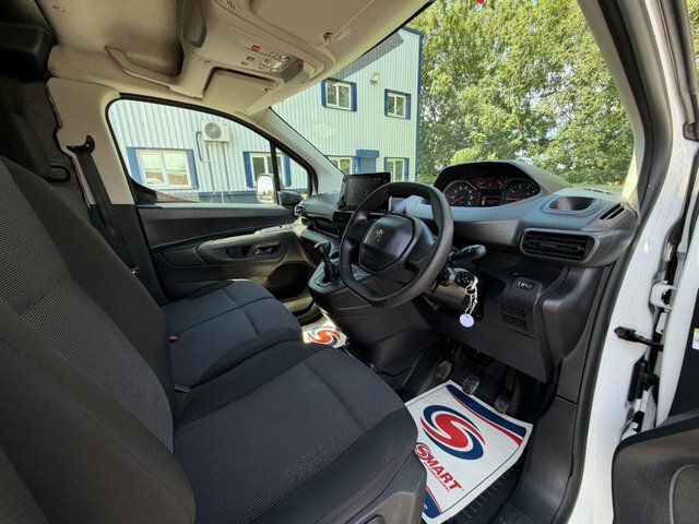 Peugeot Partner 1.5 Bluehdi 1000 Professional Standard Panel Van 5 White #19