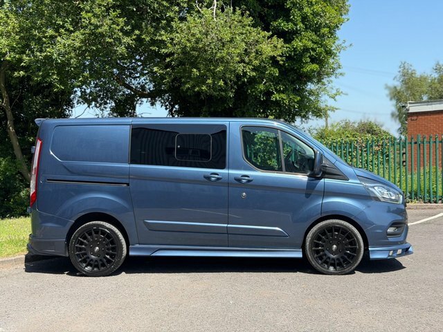 Ford Transit Custom 2.0 300 Ecoblue Limited Crew Van L1 H1 Euro 6 Blue #2