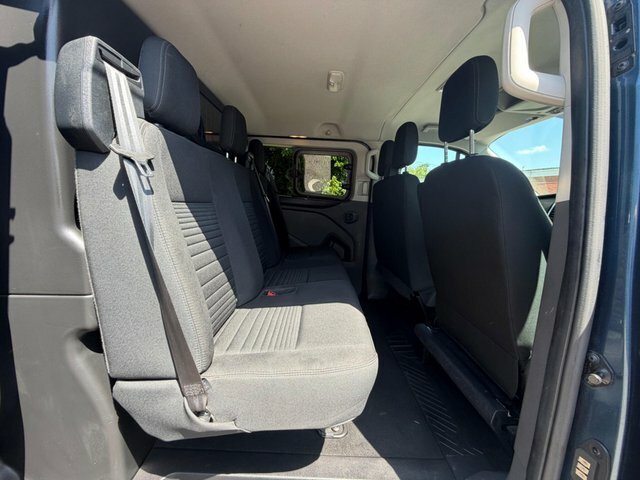 Ford Transit Custom 2.0 300 Ecoblue Limited Crew Van L1 H1 Euro 6 Blue #5