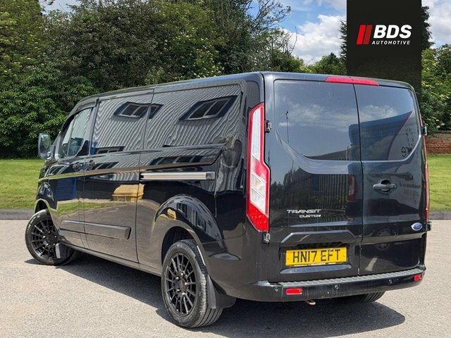 Ford Transit Custom 2.0 Tdci 290 Limited L2 H2 HN17EFT Black #6