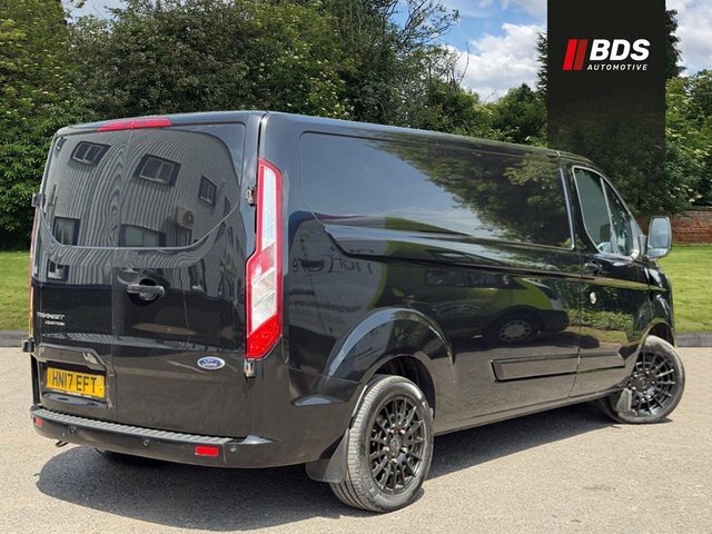 Ford Transit Custom 2.0 Tdci 290 Limited L2 H2 HN17EFT Black #3