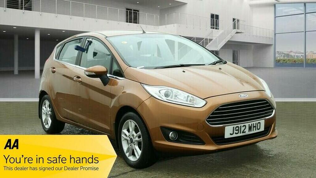 Ford Fiesta Hatchback 1.25 Zetec Euro 6 201616 J912WHO Brown