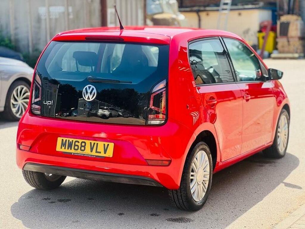 Volkswagen Up Hatchback 1.0 Move Up Euro 6 Ss 201868 MW68VLV Red #6