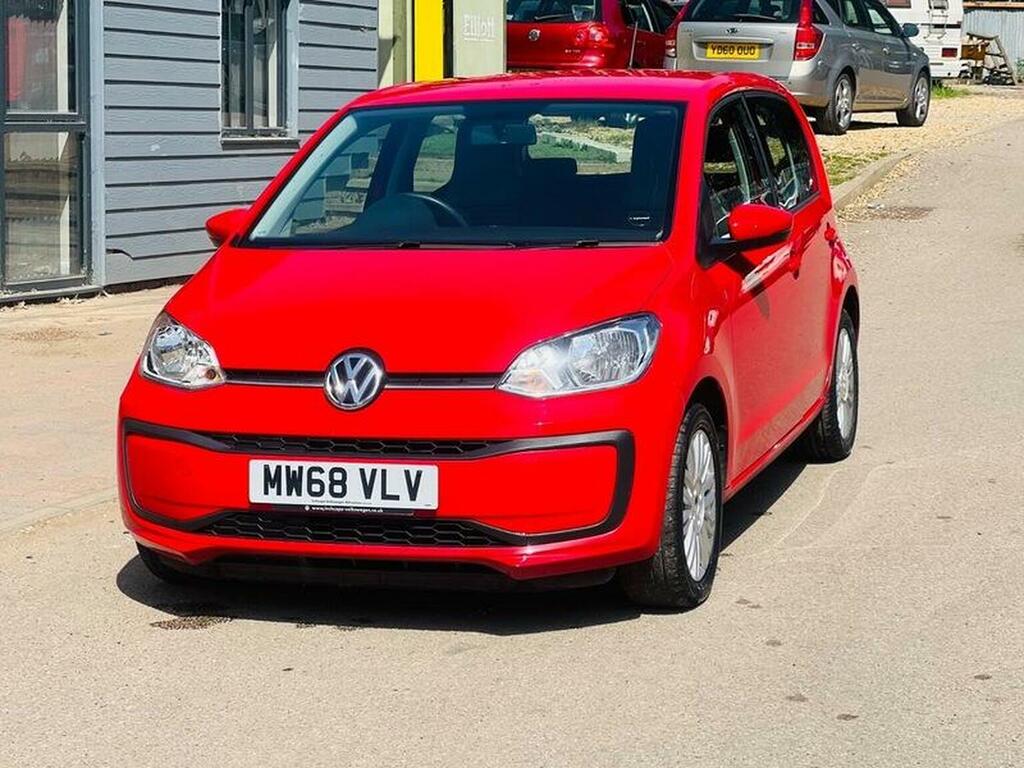 Volkswagen Up Hatchback 1.0 Move Up Euro 6 Ss 201868 MW68VLV Red #4