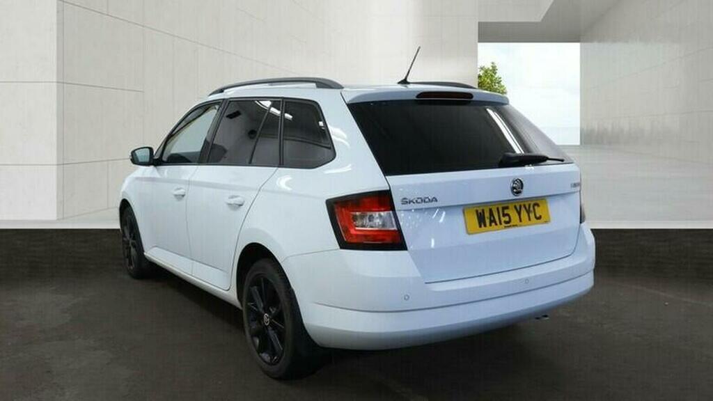 Skoda Fabia Estate 1.2 Tsi Se L Euro 6 Ss 201515 WA15YYC White #3