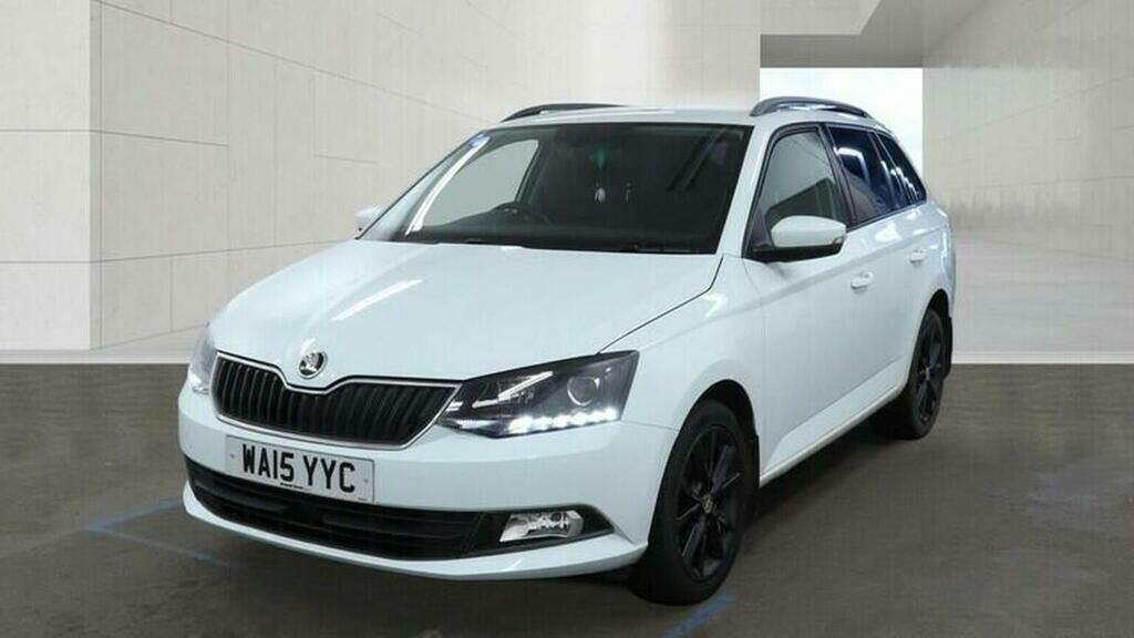Skoda Fabia Estate 1.2 Tsi Se L Euro 6 Ss 201515 WA15YYC White #2