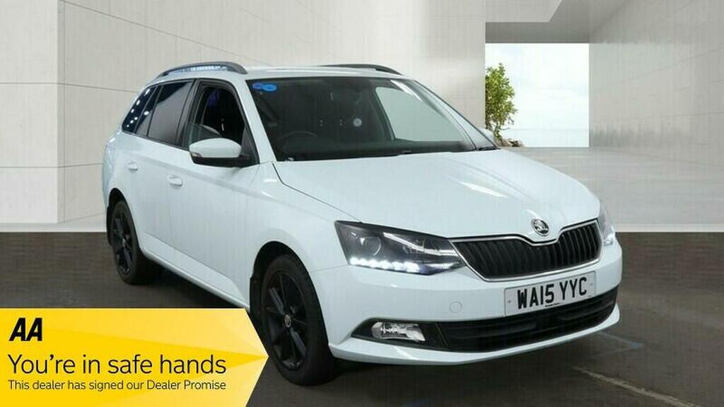 Skoda Fabia Estate 1.2 Tsi Se L Euro 6 Ss 201515 White