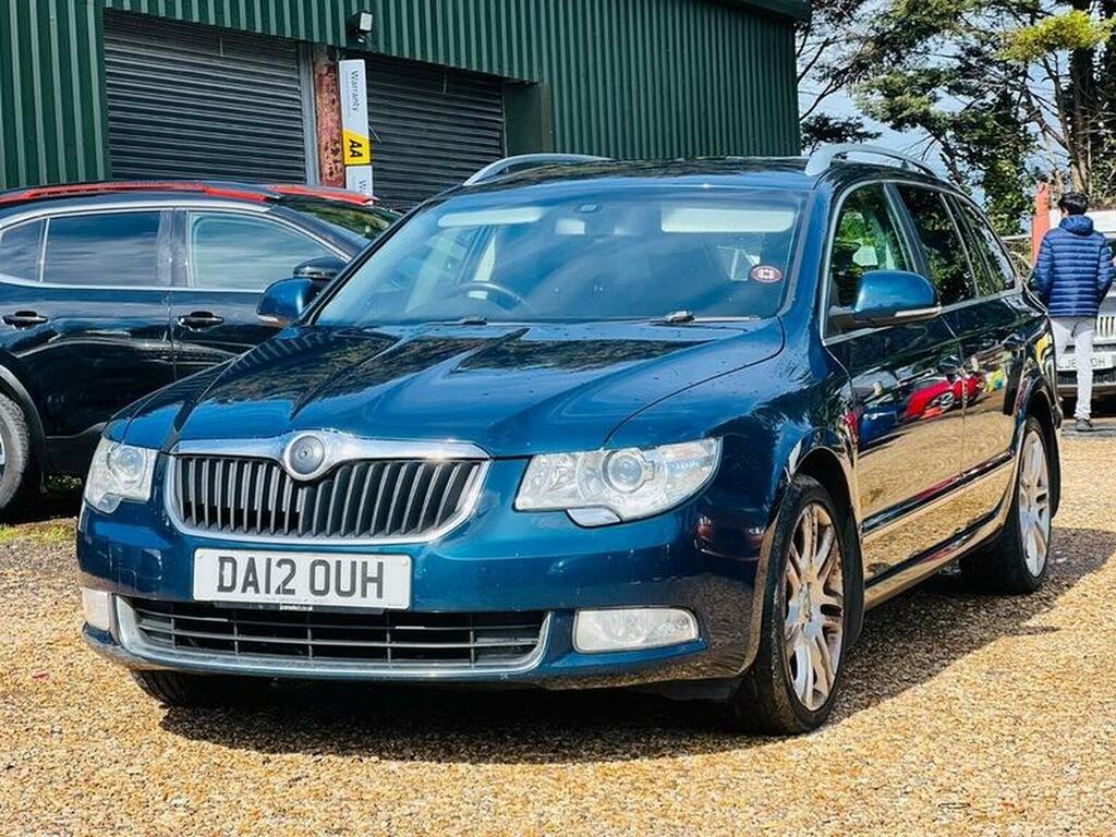 Skoda Superb 2.0 Tdi Elegance Dsg Euro 5 Blue #3