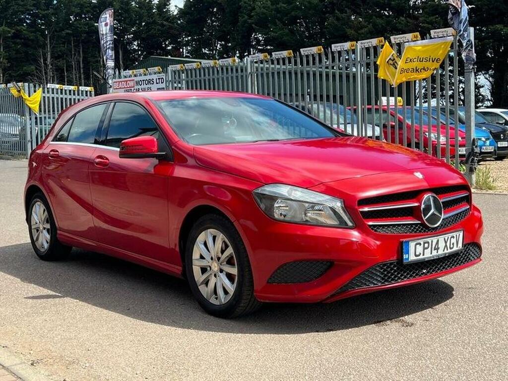 Mercedes-Benz A Class Hatchback 1.6 A180 Se Euro 6 Ss 201414 CP14XGV Red #3