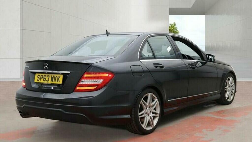Mercedes-Benz C Class 2.1 C220 Cdi Amg Sport Plus G-tronic Euro 5 Ss Black #4