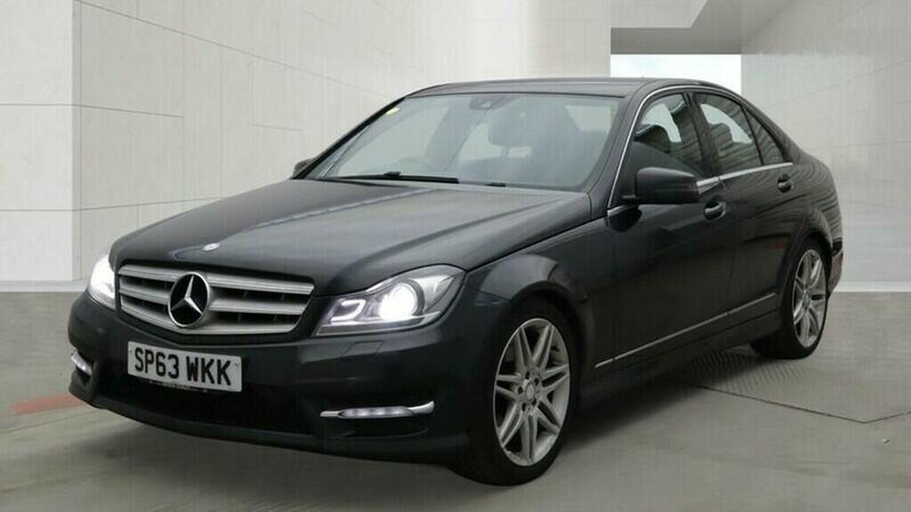 Mercedes-Benz C Class 2.1 C220 Cdi Amg Sport Plus G-tronic Euro 5 Ss Black #2