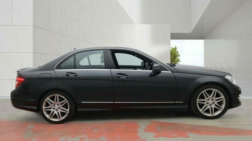 Mercedes-Benz C Class 2.1 C220 Cdi Amg Sport Plus G-tronic Euro 5 Ss Black #5