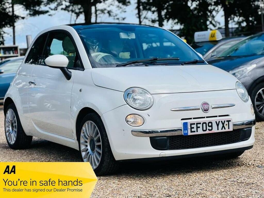 Fiat 500 1.2 Lounge Euro 5 Ss White
