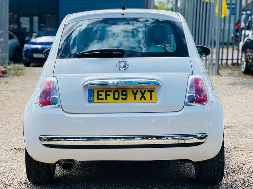 Fiat 500 1.2 Lounge Euro 5 Ss White #6