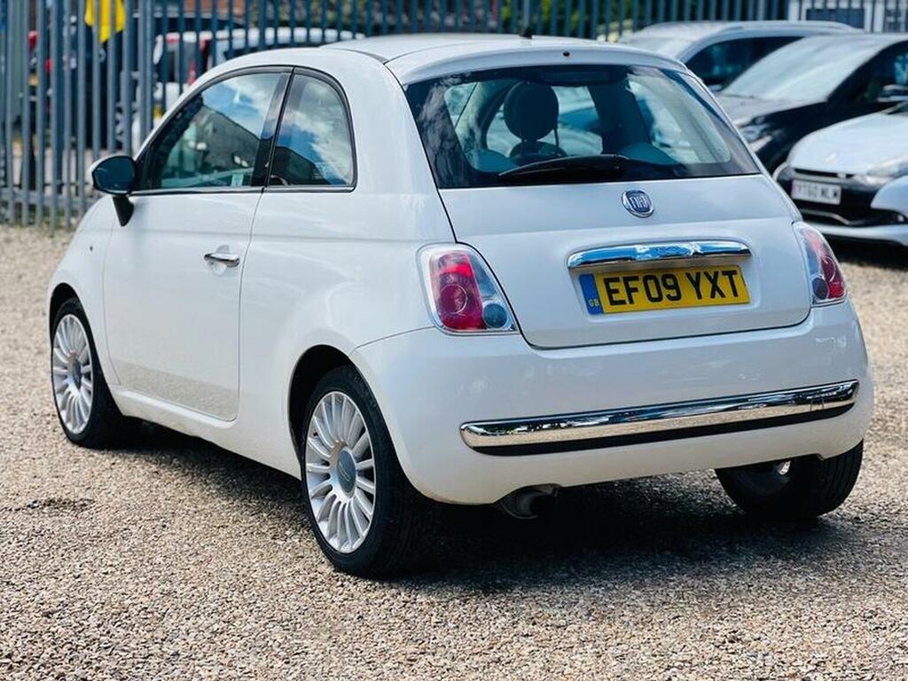 Fiat 500 1.2 Lounge Euro 5 Ss White #5