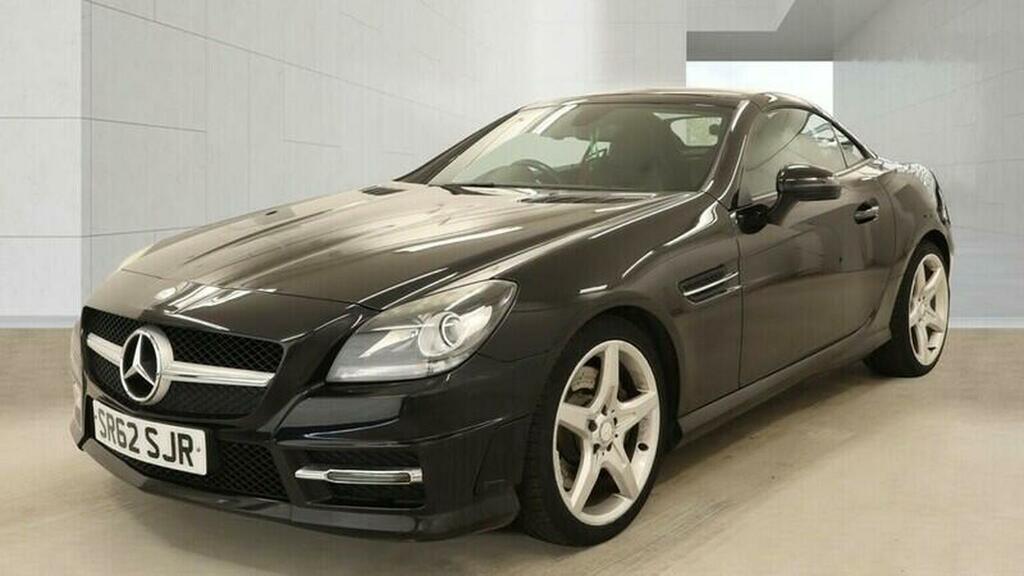Mercedes-Benz SLK Convertible 1.8 Slk200 Blueefficiency Amg Sport G- Black #2