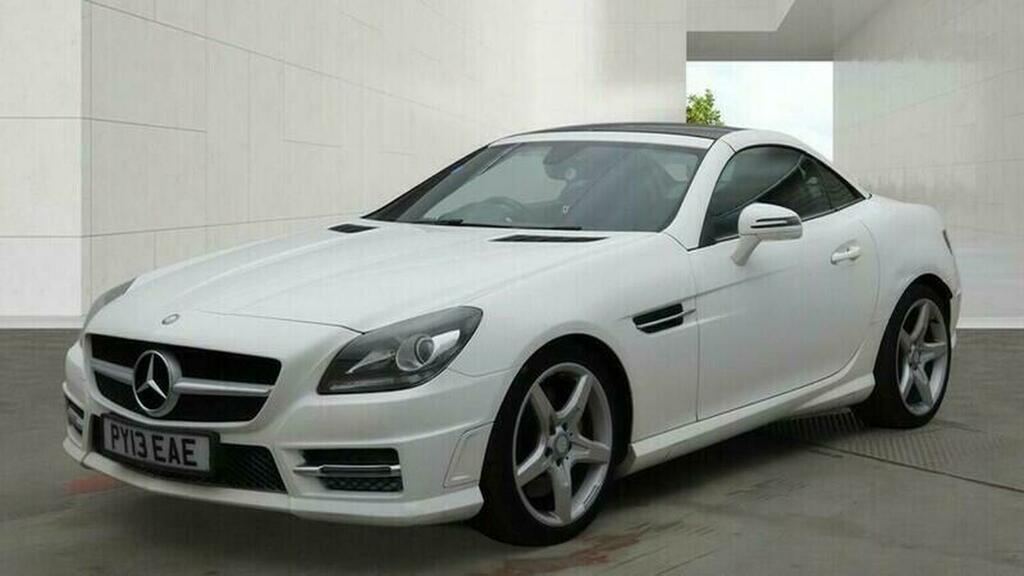Mercedes-Benz SLK Convertible 2.1 Slk250 Cdi Amg Sport G-tronic Eur White #2