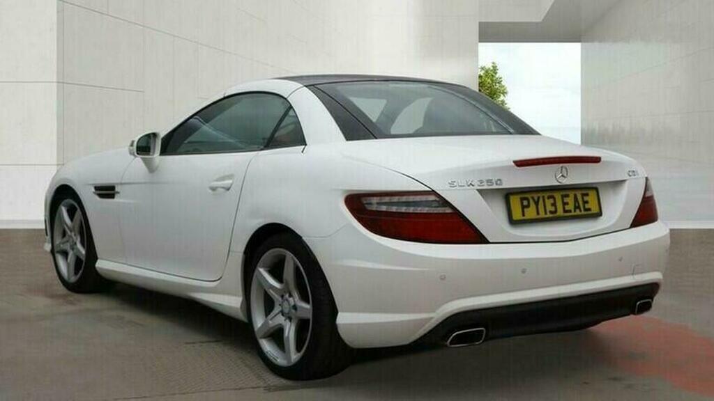 Mercedes-Benz SLK Convertible 2.1 Slk250 Cdi Amg Sport G-tronic Eur White #3